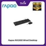 Load image into Gallery viewer, Rapoo NX1500 Wired Desktop Set Keyboard + Mouse