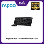 Load image into Gallery viewer, Rapoo X1800 Pro Wireless Desktop Set Keyboard + Mouse