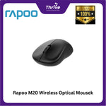 Load image into Gallery viewer, Rapoo M20 Wireless Optical Mouse - Black