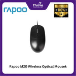 Load image into Gallery viewer, Rapoo M20 Wireless Optical Mouse - Black