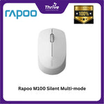 Load image into Gallery viewer, Rapoo M100 Silent Multi-mode Wireless Optical Mouse - Dark Grey