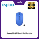 Load image into Gallery viewer, Rapoo M100 Silent Multi-mode Wireless Optical Mouse - Blue