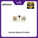 Load image into Gallery viewer, Advance Speaker Portable Bluetooth V5 RGB 2 Free Mic Wireless