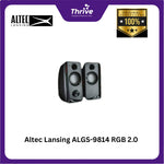 Load image into Gallery viewer, Altec Lansing ALGS-9814 RGB 2.0 Speaker Stereo