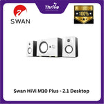 Load image into Gallery viewer, Swan HiVi M10 Plus - 2.1 Desktop Speakers
