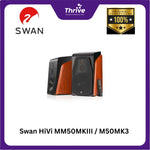 Load image into Gallery viewer, Swan HiVi MM50MKIII / M50MK3 - 2.1 Bluetooth Active Speakers (1x RCA Input + Optical SPDIF + Coaxial + Remote Control + Bluetooth aptX) - 17Kg
