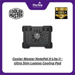 Load image into Gallery viewer, Cooler Master NotePal X-Lite II - Ultra Slim Laptop Cooling Pad