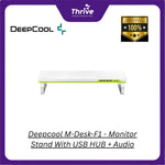 Load image into Gallery viewer, Deepcool M-Desk-F1 - Monitor Stand With USB HUB + Audio