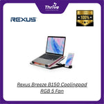 Load image into Gallery viewer, Rexus Breeze B150 Coolingpad RGB 5 Fan
