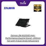 Load image into Gallery viewer, Zalman ZM-NS2000 High-Performance Cooling Stand - 200mm Fan with 4-level Angle Adjustment
