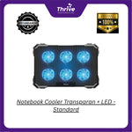Load image into Gallery viewer, Notebook Cooler Transparan + LED - Standard