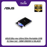 Load image into Gallery viewer, ASUS Blu-ray Ultra Slim Portable USB 3.1 Gen 1x1 - SBW-06D5H-U BLACK