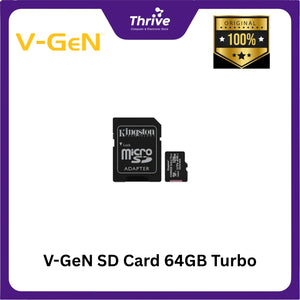 V-GeN SD Card 128GB Turbo