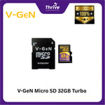 Load image into Gallery viewer, V-GeN Micro SD 32GB Turbo With SD Adapter

