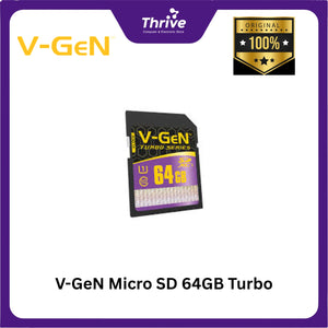 V-GeN Micro SD 64GB Hyper With SD Adapter
