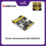 Load image into Gallery viewer, Biostar MotherBoard MBI H81MHV3 3.0, Ver 7.0/memory DDR 4 Matx BIOSTARA MOBO for AMD Memory DDR 5