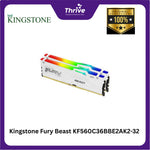 Load image into Gallery viewer, Kingstone Fury Beast KF560C36BBE2AK2-32  Fury Beast DDR 5 RGB Ryzen expo /XMP Series