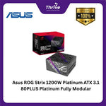 Load image into Gallery viewer, Asus ROG Strix 1200W Platinum ATX 3.1 80PLUS Platinum Fully Modular