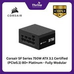 Load image into Gallery viewer, Corsair SF Series 750W ATX 3.1 Certified (PCIe5.1) 80+ Platinum - Fully Modular