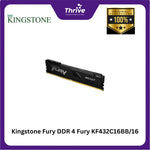 Load image into Gallery viewer, Kingstone Fury DDR 4 Fury KF432C16BB/16