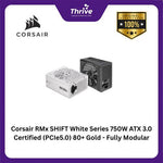 Load image into Gallery viewer, Corsair RMx SHIFT White Series 750W ATX 3.0 Certified (PCIe5.0) 80+ Gold - Fully Modular
