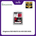 Load image into Gallery viewer, Kingstone SSD MSATA SA 400 SSD 240G SA400S37/240G
