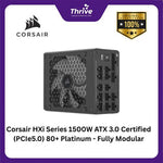 Load image into Gallery viewer, Corsair HXi Series 1500W ATX 3.0 Certified (PCIe5.0) 80+ Platinum - Fully Modular