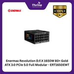 Load image into Gallery viewer, Enermax Revolution D.F.X 1650W 80+ Gold ATX 3.0 PCIe 5.0 Full Modular - ERT1650EWT