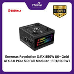Load image into Gallery viewer, Enermax Revolution D.F.X 850W 80+ Gold ATX 3.0 PCIe 5.0 Full Modular - ERT850EWT