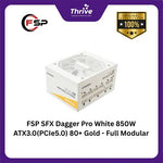Load image into Gallery viewer, FSP SFX Dagger Pro White 850W ATX3.0(PCIe5.0) 80+ Gold - Full Modular