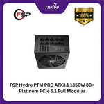 Load image into Gallery viewer, FSP Hydro PTM PRO ATX3.1 1350W 80+ Platinum PCIe 5.1 Full Modular