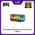 Load image into Gallery viewer, NYK Speaker RGB Bluetooth Portable X70 Odette