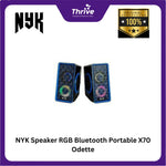 Load image into Gallery viewer, NYK Speaker RGB Bluetooth Portable X70 Odette