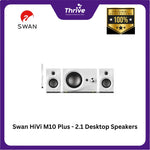 Load image into Gallery viewer, Swan HiVi M10 Plus - 2.1 Desktop Speakers
