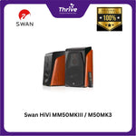 Load image into Gallery viewer, Swan HiVi MM50MKIII / M50MK3 - 2.1 Bluetooth Active Speakers (1x RCA Input + Optical SPDIF + Coaxial + Remote Control + Bluetooth aptX) - 17Kg
