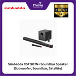 Load image into Gallery viewer, Simbadda CST 907N+ Soundbar Speaker (Subwoofer, Soundbar, Satellite)
