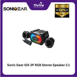 Load image into Gallery viewer, Sonic Gear iOX 3P RGB Stereo Speaker 2.1
