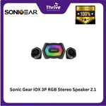 Load image into Gallery viewer, Sonic Gear iOX 3P RGB Stereo Speaker 2.1
