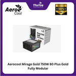 Load image into Gallery viewer, Aerocool Mirage Gold 750W 80 Plus Gold Fully Modular