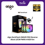 Load image into Gallery viewer, Aigo DarkFlash DM12R PRO Reverse Black 12CM PWM A-RGB Fan