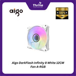 Load image into Gallery viewer, Aigo DarkFlash Infinity 8 White 12CM Fan A-RGB