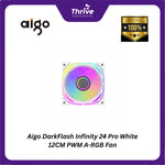 Load image into Gallery viewer, Aigo DarkFlash Infinity 24 Pro White 12CM PWM A-RGB Fan