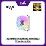 Load image into Gallery viewer, Aigo DarkFlash Infinity 8 White (3 x 12CM Fan A-RGB)