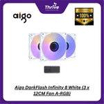 Load image into Gallery viewer, Aigo DarkFlash Infinity 8 White (3 x 12CM Fan A-RGB)