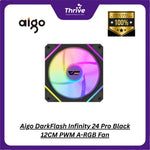 Load image into Gallery viewer, Aigo DarkFlash Infinity 24 Pro Black 12CM PWM A-RGB Fan