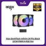 Load image into Gallery viewer, Aigo DarkFlash Infinity 24 Pro Black 12CM PWM A-RGB Fan