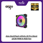 Load image into Gallery viewer, Aigo DarkFlash Infinity 24 Pro Black 12CM PWM A-RGB Fan