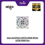 Load image into Gallery viewer, Aigo darkFlash INF34 ARGB White 12CM PWM Fan