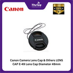 Load image into Gallery viewer, Canon Camera Lens Cap &amp; Others LENS CAP E-49 Lens Cap Diameter 49mm
