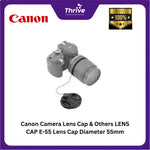 Load image into Gallery viewer, Canon Camera Lens Cap &amp; Others LENS CAP E-55 Lens Cap Diameter 55mm